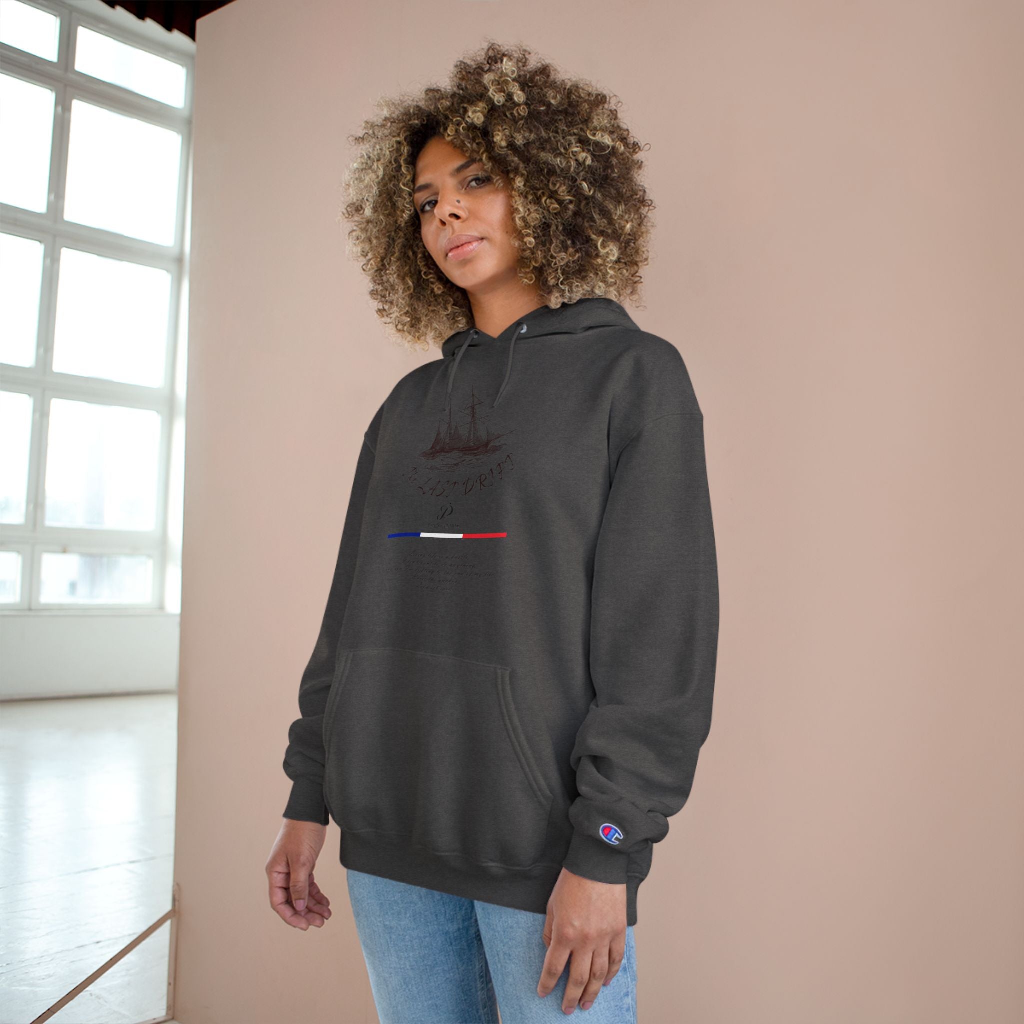 Old Money Nautical Heritage Hoodie - The Last Drift I (Champion Authentic Eco-Fleece)
