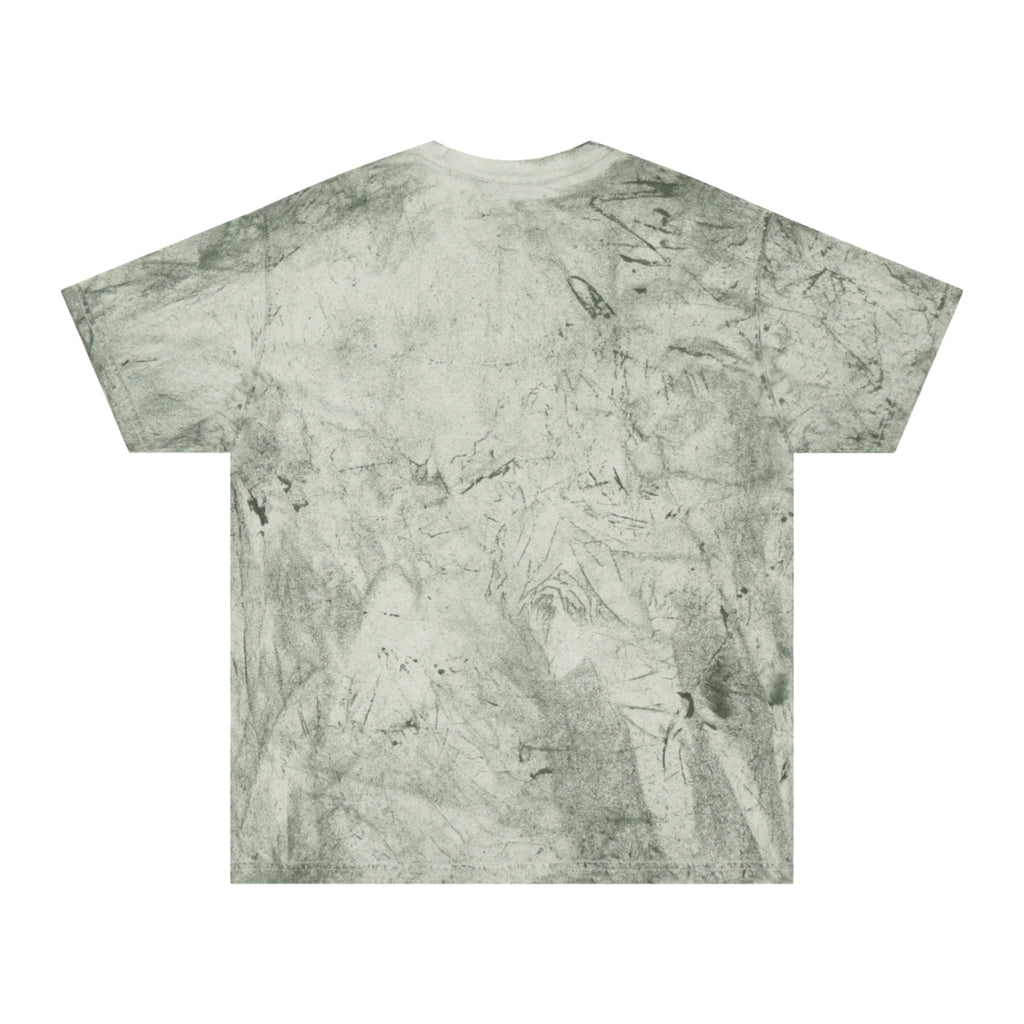 Unisex Grey Color Blast Vintage Ship Graphic 100% Cotton T-Shirt