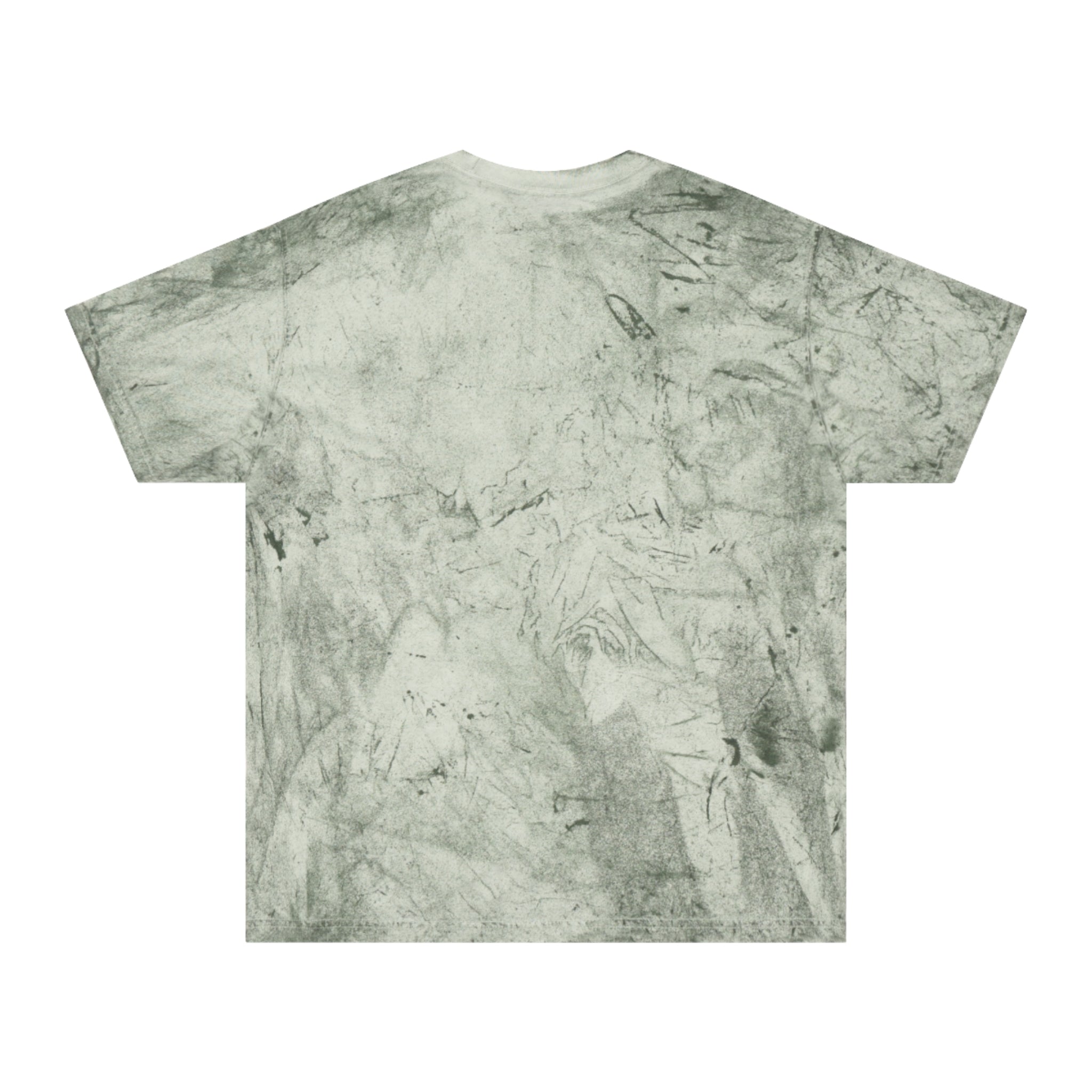 Unisex Grey Color Blast Vintage Ship Graphic 100% Cotton T-Shirt