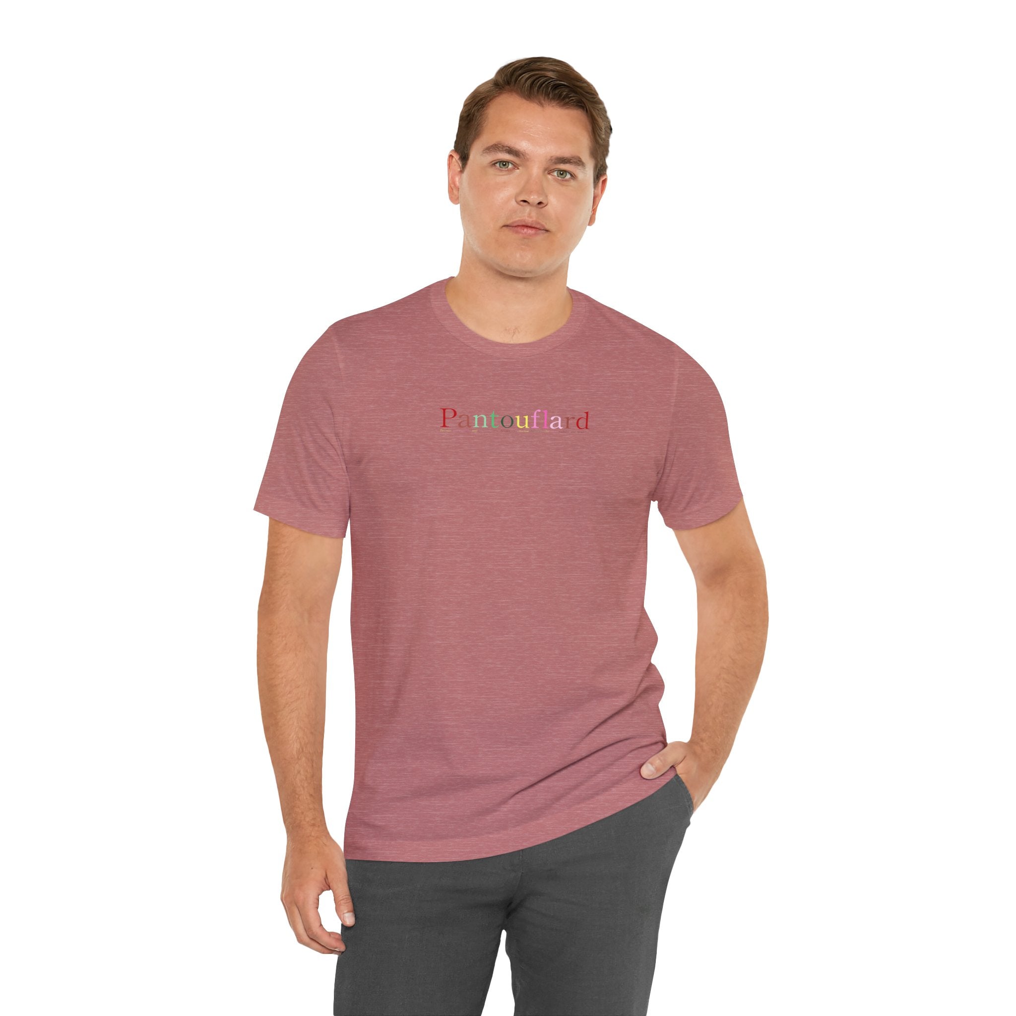 Unisex Minimalist Logo T-Shirt - 100% Airlume Cotton Soft Jersey Tee