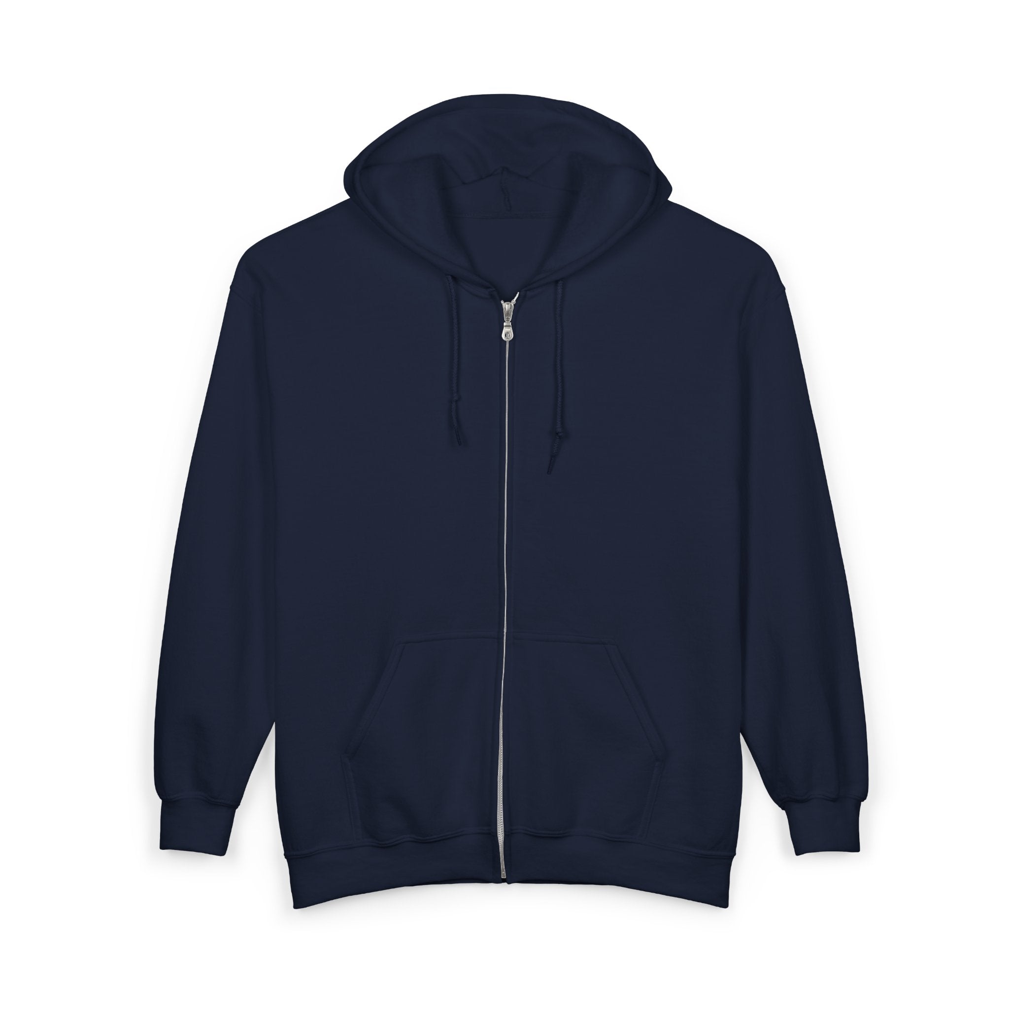 Old Money Aesthetic Zip-Up Hoodie - Back print Heavyweight