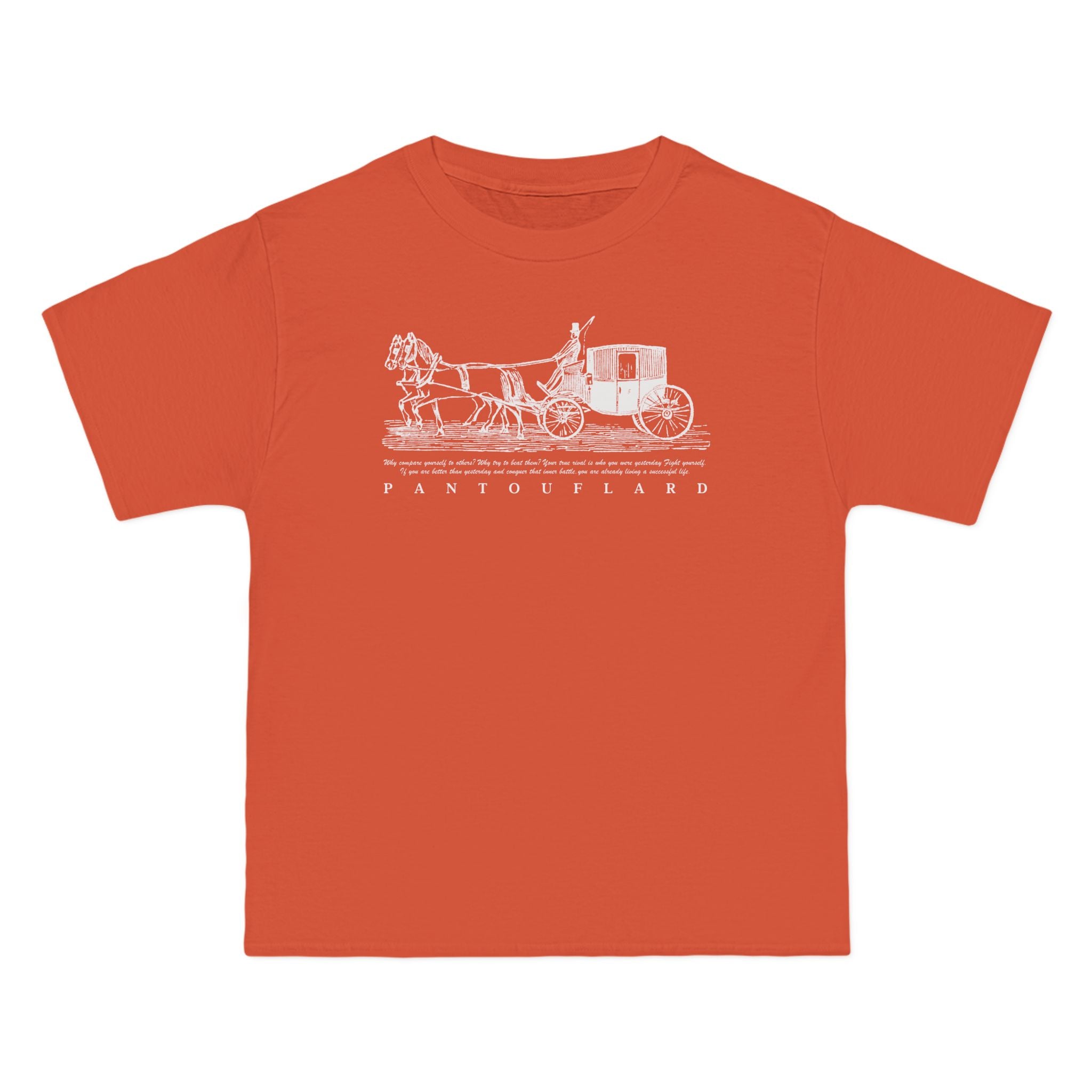 Unisex Navy Hanes Vintage Carriage Graphic 100% Cotton T-Shirt