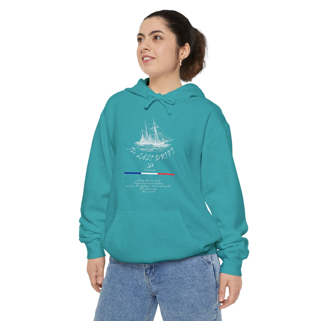 Old Money Nautical Heritage Hoodie - The Last Drift II (9.5oz Garment-Dyed Fleece)