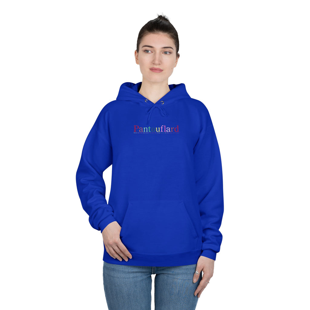 Pantouflard Graphic Eco-Fleece Hoodie | Sustainable Cotton Blend Pullover