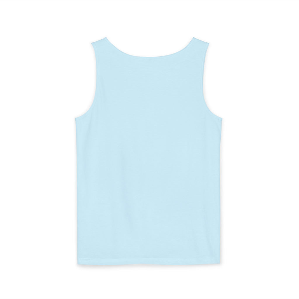 Men's & Women's Cassiopeia Constellation Graphic Garment-Dyed Tank Top - W-Shape Sleeveless Shirt