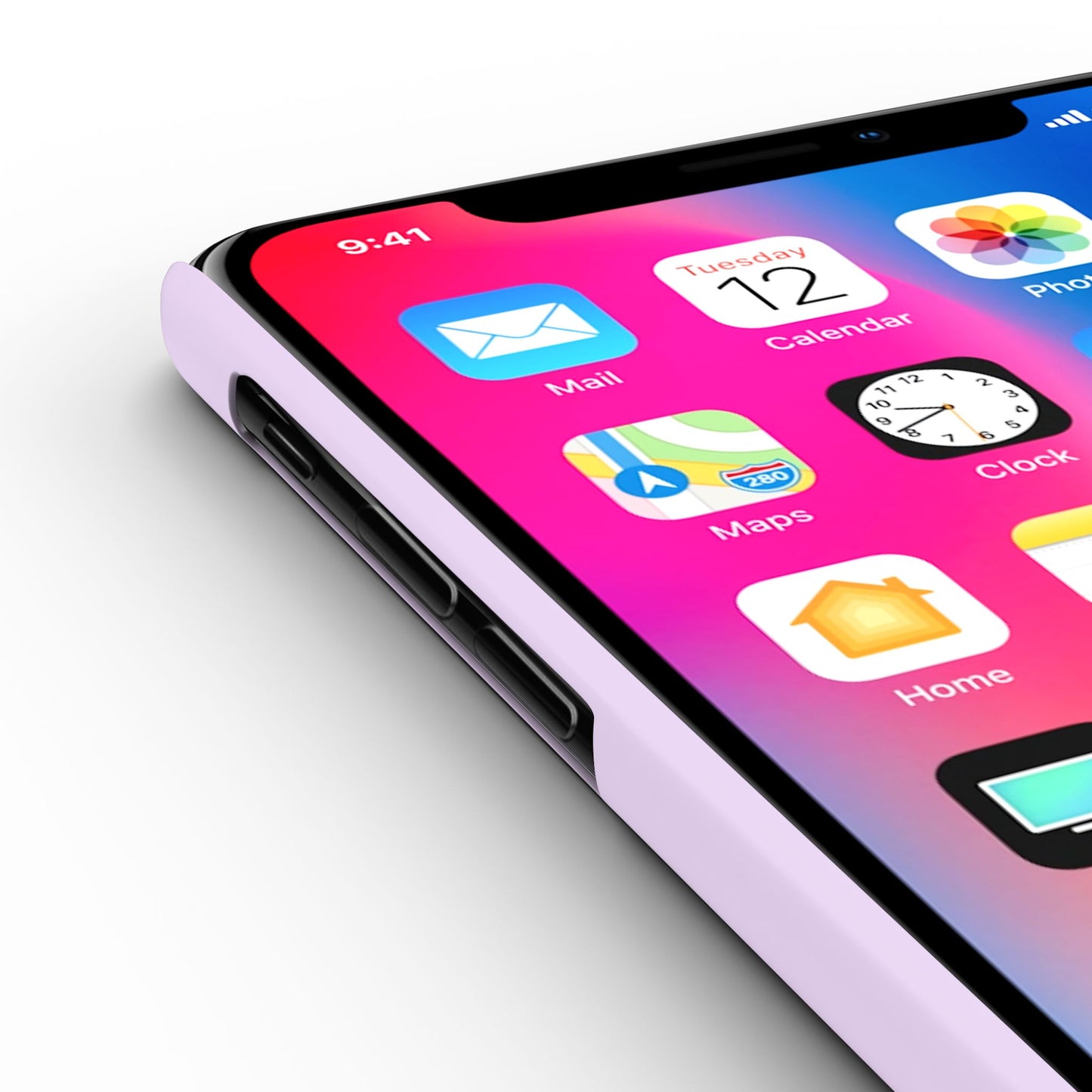 Funda delgada para iPhone Blue Heart