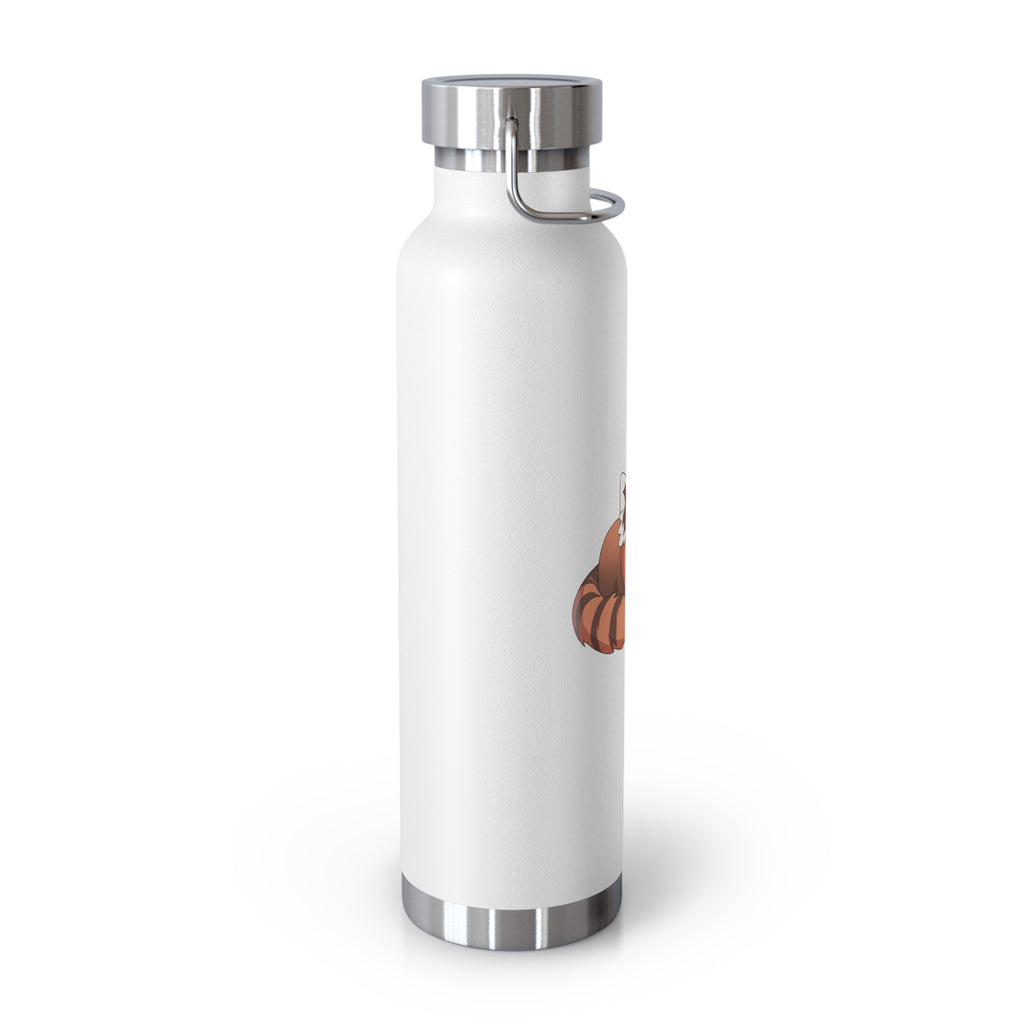 Orange Cute Sleeping Red Panda 22oz Copper Vacuum Insulated Bottle