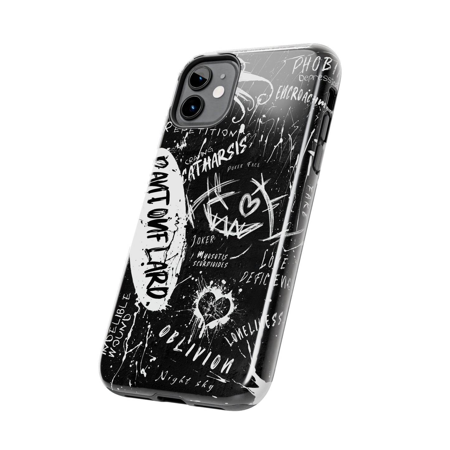 Edgy iPhone Cases for Tough Love - Perfect for Teens and Young Adults, Trendy Art, Unique Gift, Phone Accessories