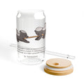 Clear Pantouflard Fearless Honey Badger Tempered Glass Sipper