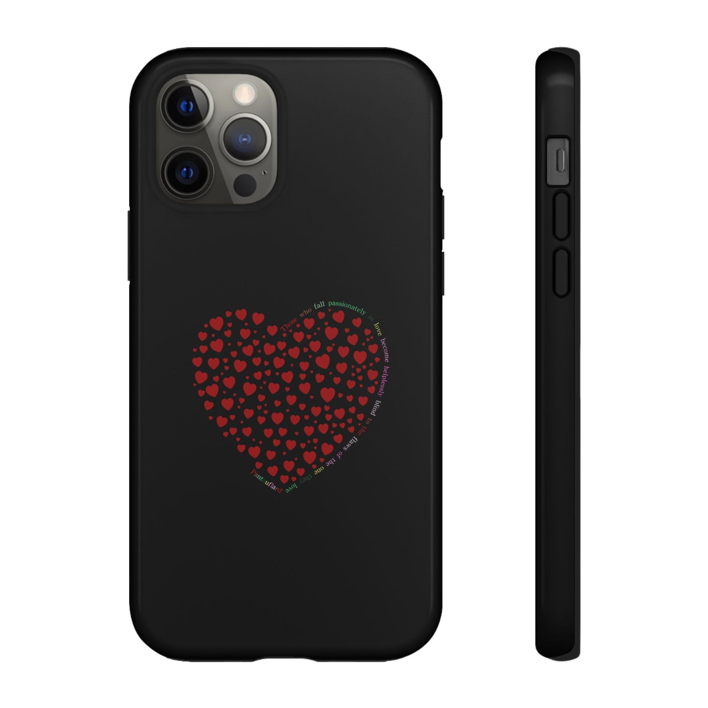 Fundas de corazón rojo para teléfonos iPhone, Galaxy, Google Pixel (54 tipos)