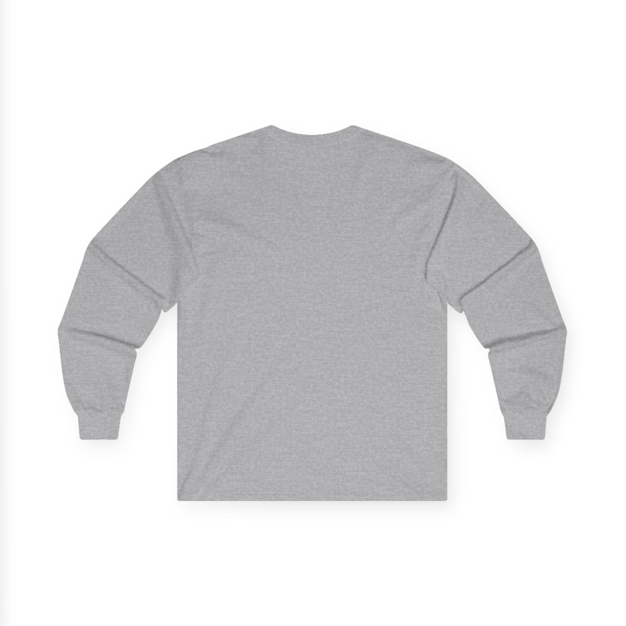 Unisex Sport Grey Pantouflard Carriage Cotton Blend Long Sleeve Tee
