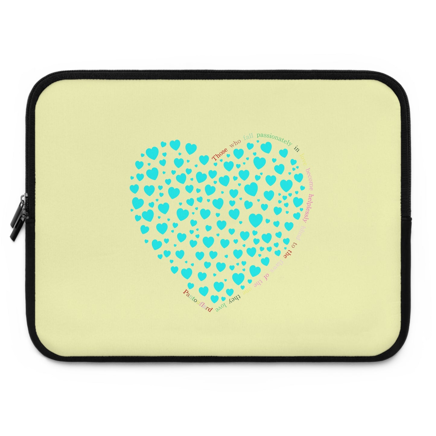 Funda para portátil Mint Heart