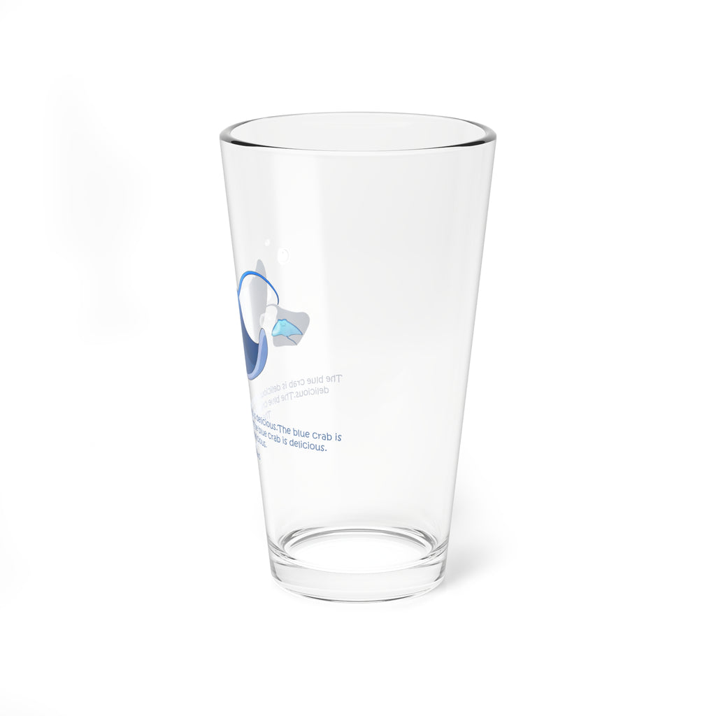 Clear Pantouflard 'Delicious Crab' Stingray Solid Glass Mixer