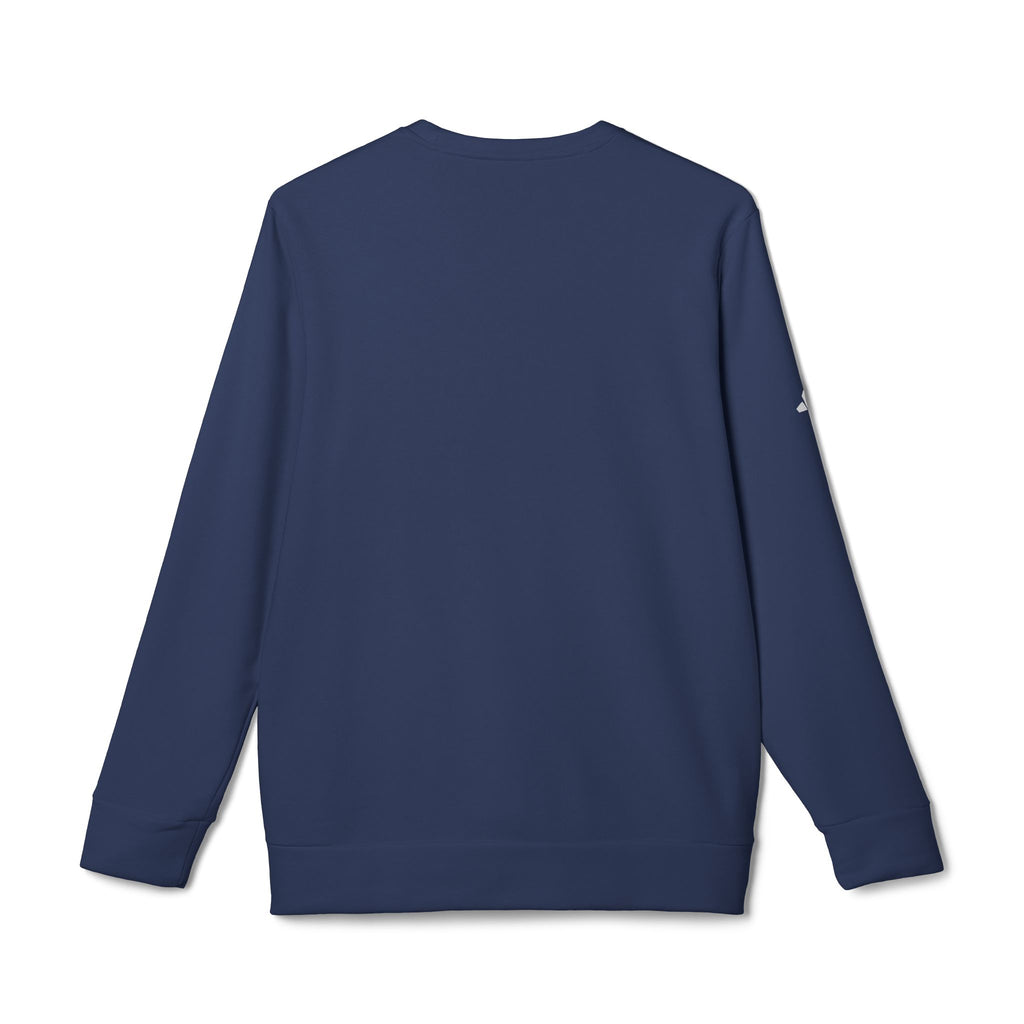 Adidas® Unisex-Sweatshirt mit Rundhalsausschnitt und mintfarbenem Herzdesign