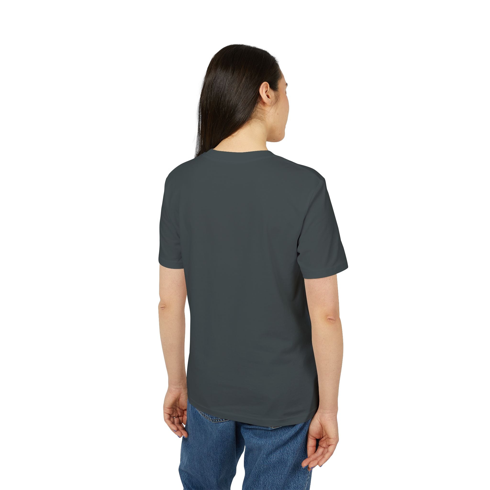Men's & Women's Black Organic Cotton T-Shirt - Premium Sustainable Graphic Tee