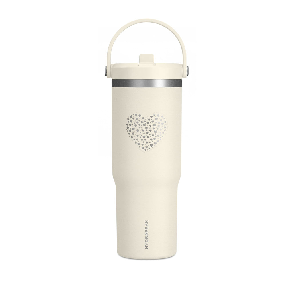 Pink Heart of Hearts 32oz Stainless Steel Nomad Tumbler