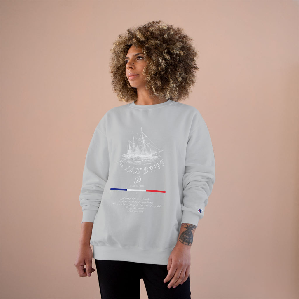 Old Money Nautical Champion Crewneck - The Last Drift II (Paris Streetwear Aesthetic)