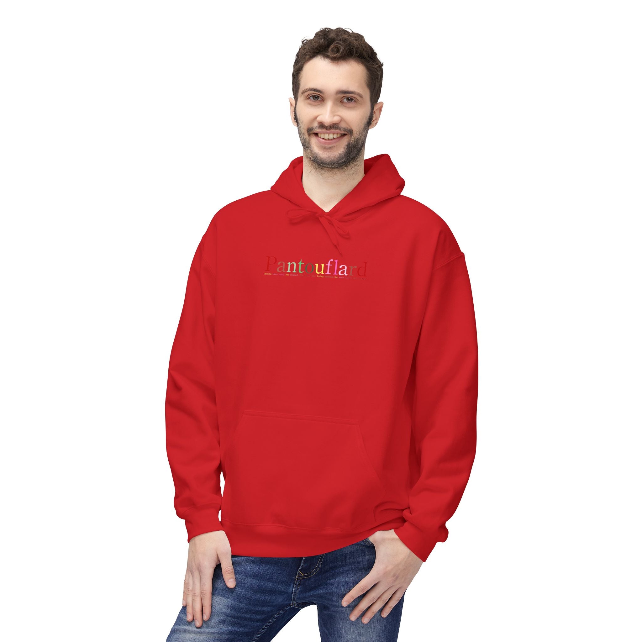 Old Money Aesthetic Premium Hoodie - Pantouflard Logo (Gildan Hammer Heavyweight Fleece)