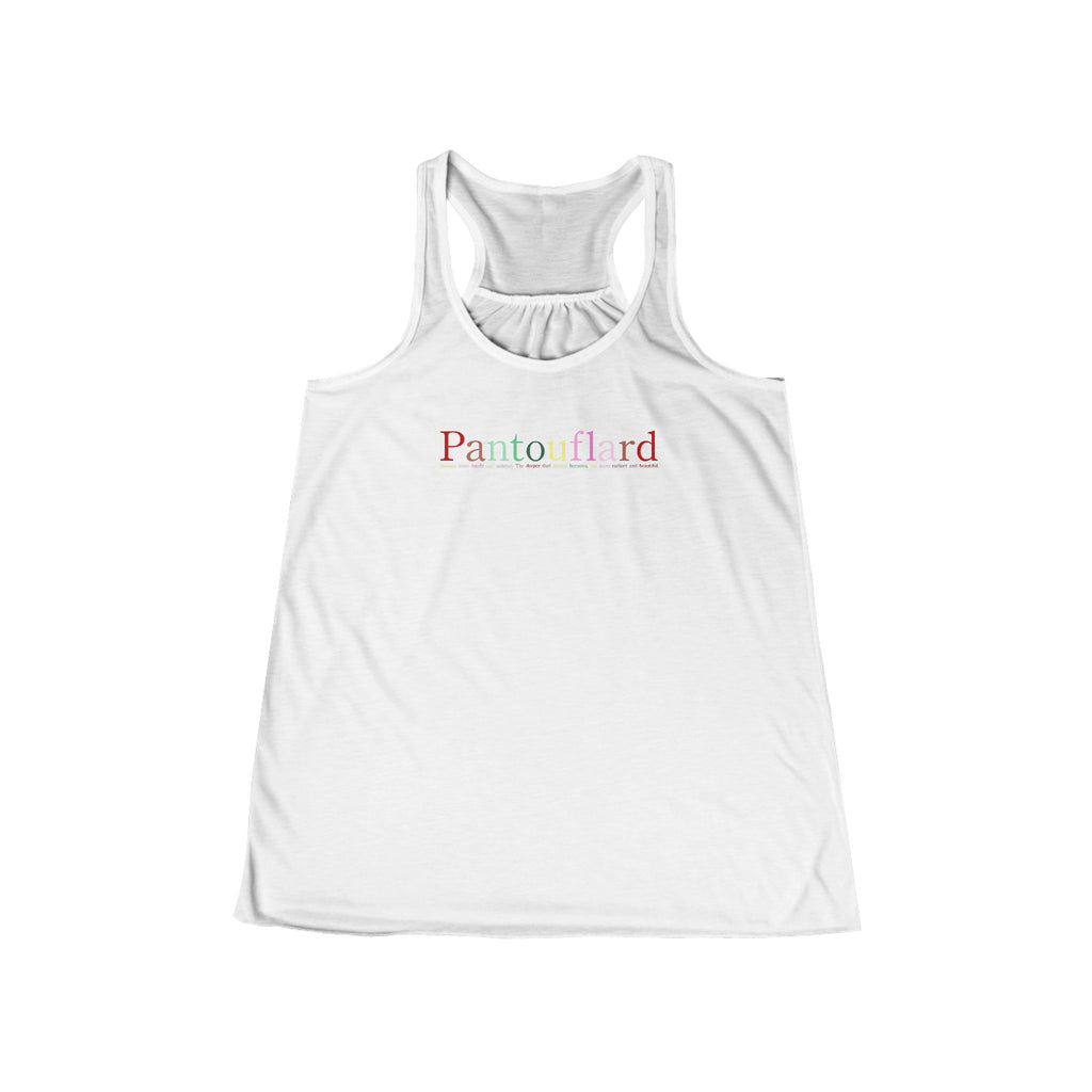 Women's Flowy Racerback Tank Top - Soft Poly Viscose Blend Summer Sleeveless Shirt
