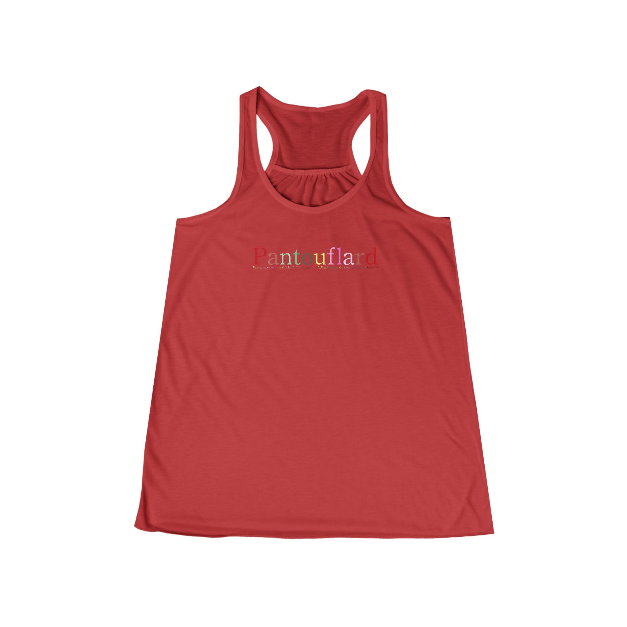 Women's Flowy Racerback Tank Top - Soft Poly Viscose Blend Summer Sleeveless Shirt