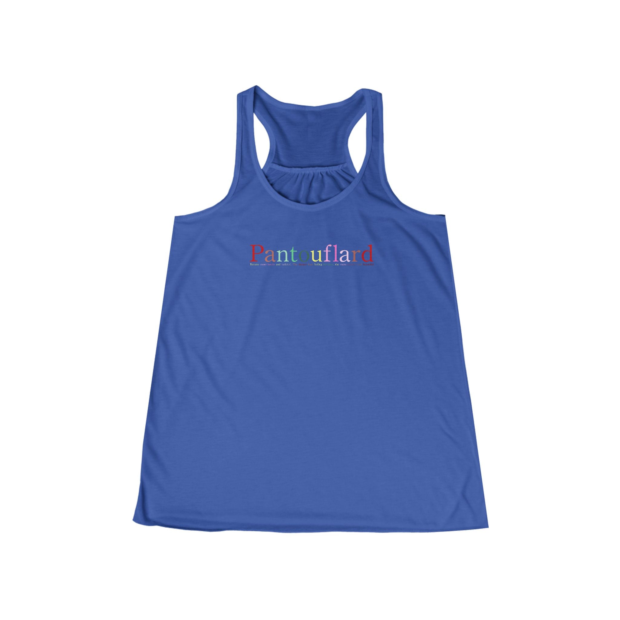 Women's Flowy Racerback Tank Top - Soft Poly Viscose Blend Summer Sleeveless Shirt