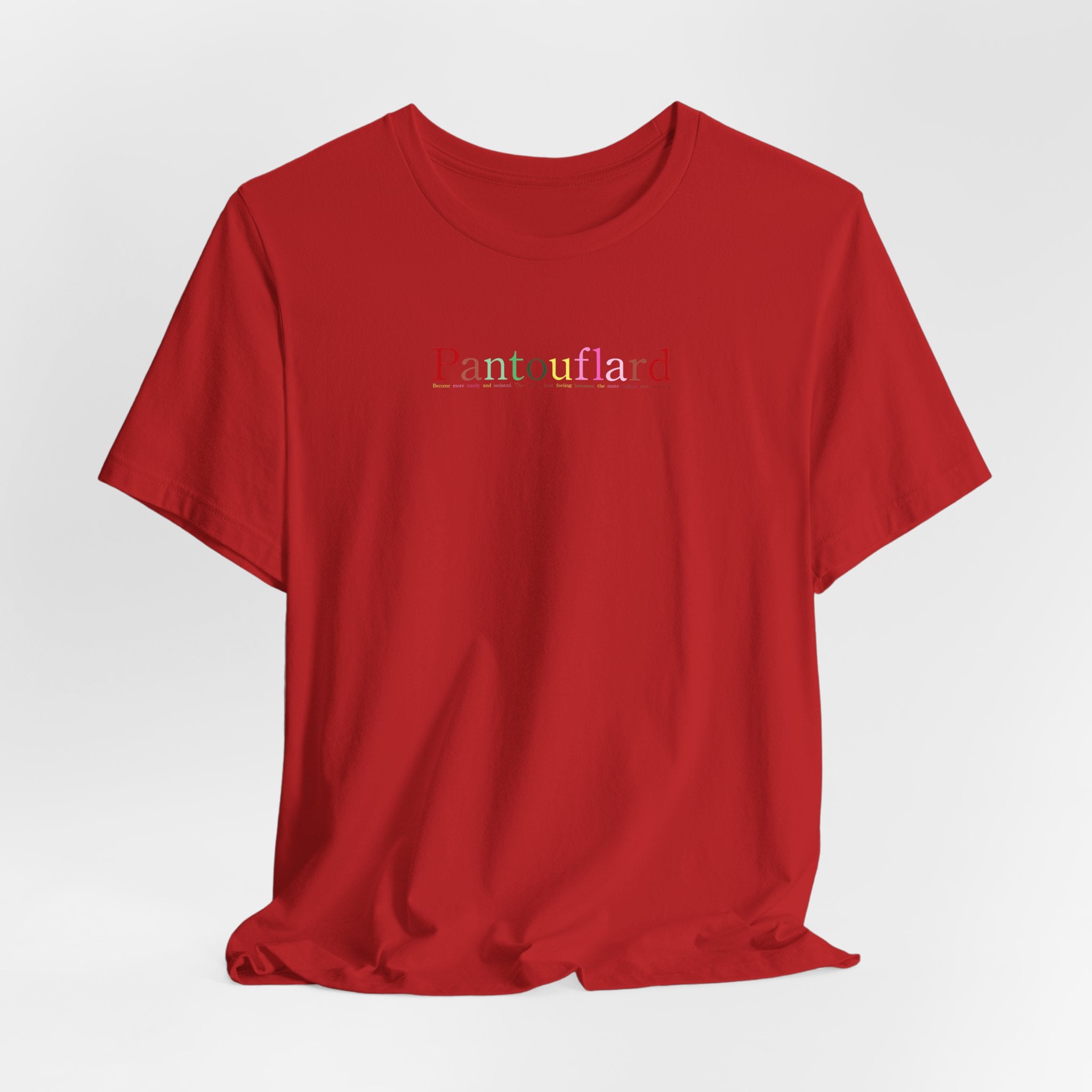 Unisex Minimalist Logo T-Shirt - 100% Airlume Cotton Soft Jersey Tee