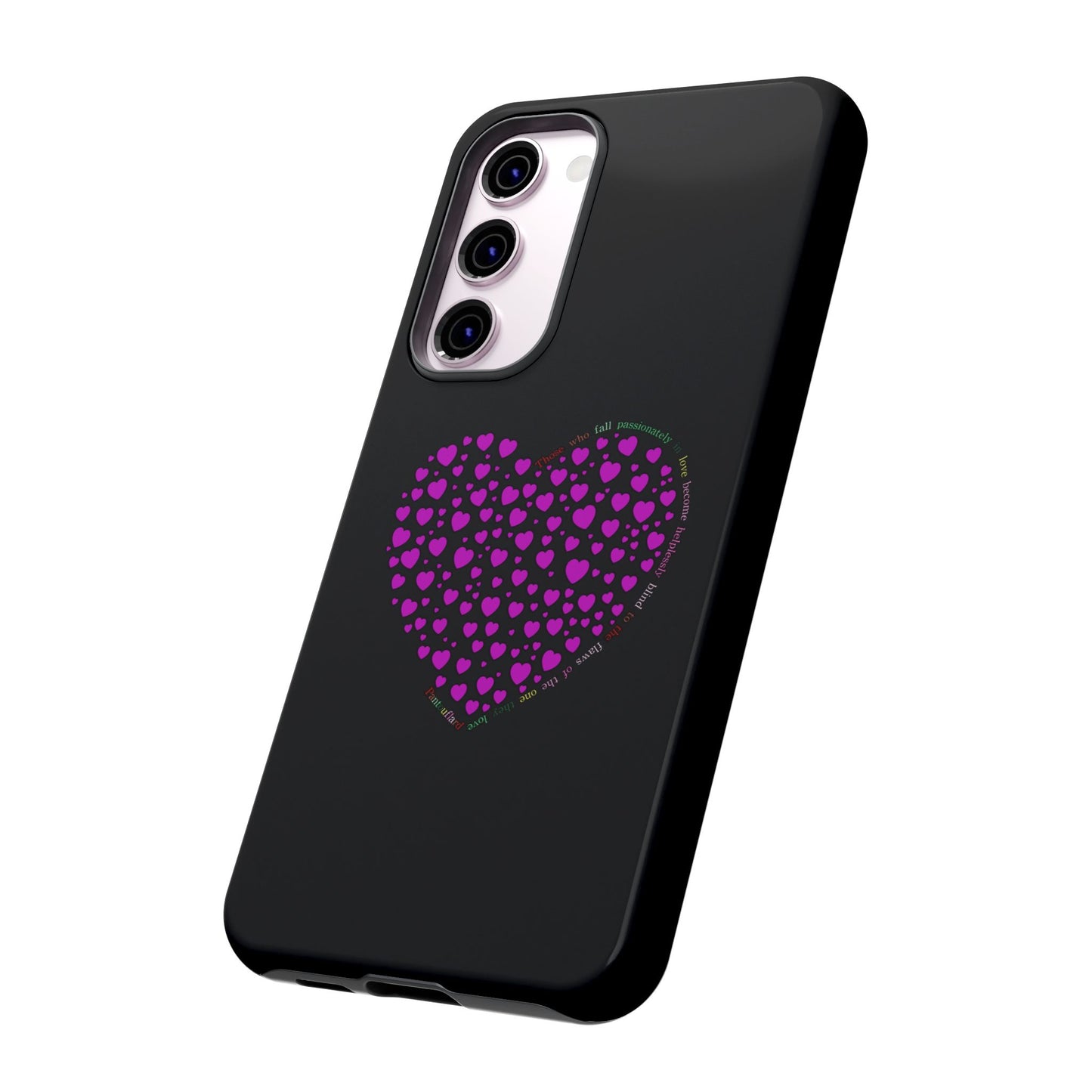 Fundas de corazón rosa para teléfonos iPhone, Galaxy, Google Pixel (54 tipos)