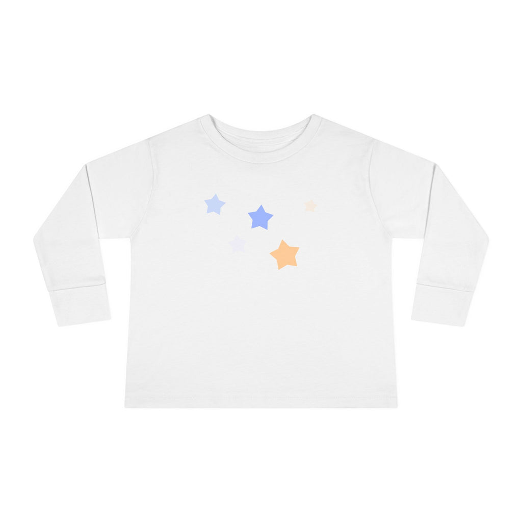 Toddler Cassiopeia Star Print Cotton Baby Long Sleeve Tee