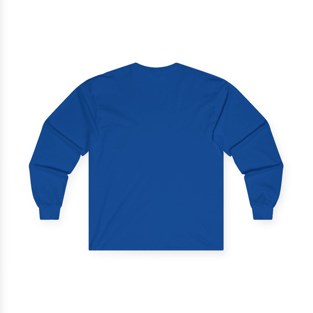 Unisex Black Pantouflard Carriage Cotton Long Sleeve Tee
