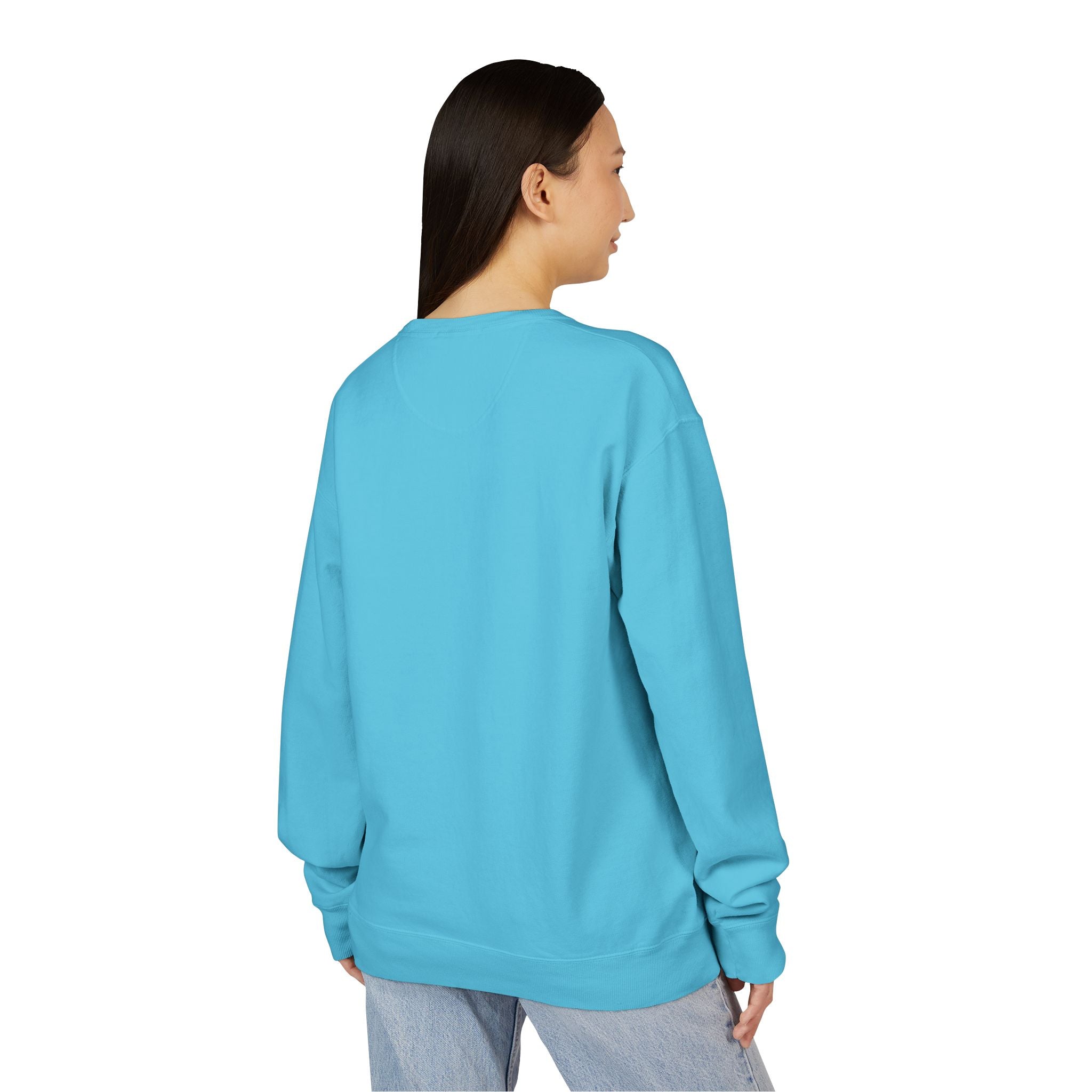 Old Money Equestrian Heritage Crewneck - The Nostalgic Journey I (Dark Academia Garment-Dyed Sweatshirt)
