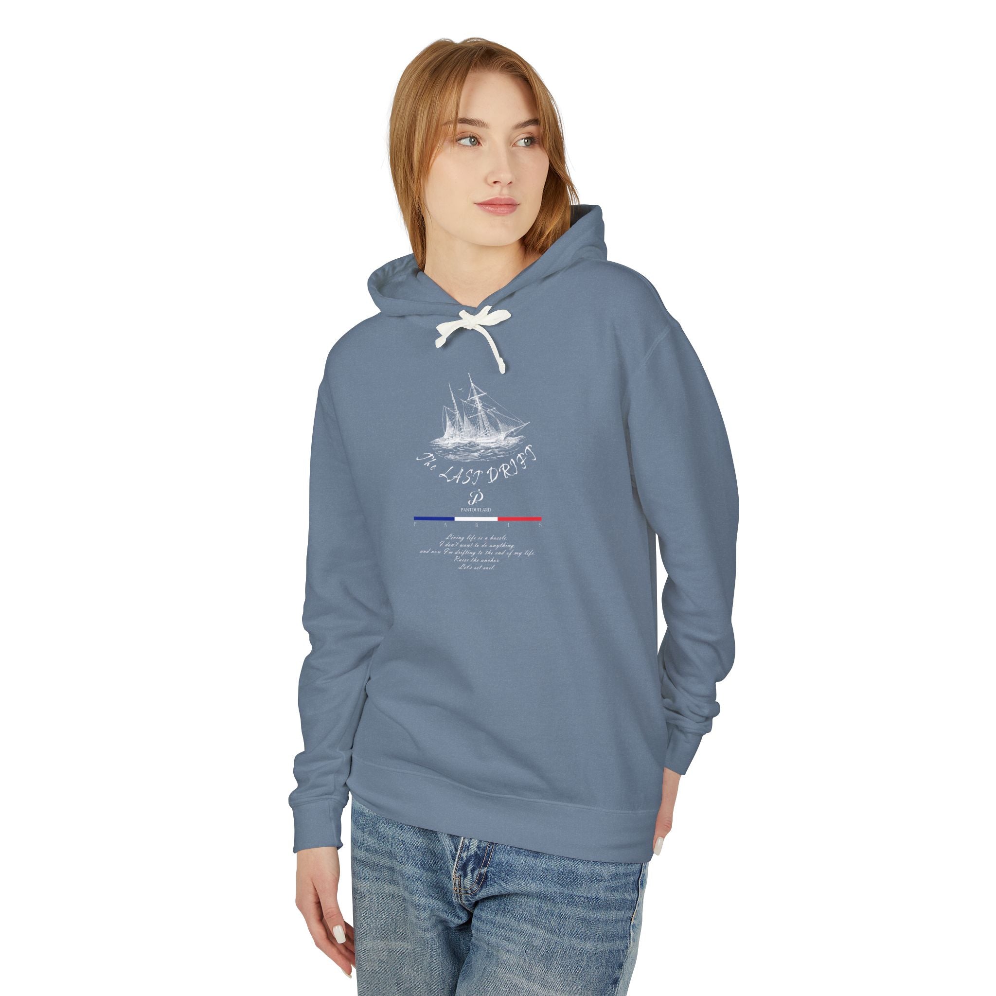 Old Money Nautical Heritage Hoodie - The Last Drift II (Lightweight 100% Cotton Coastal Pullover)