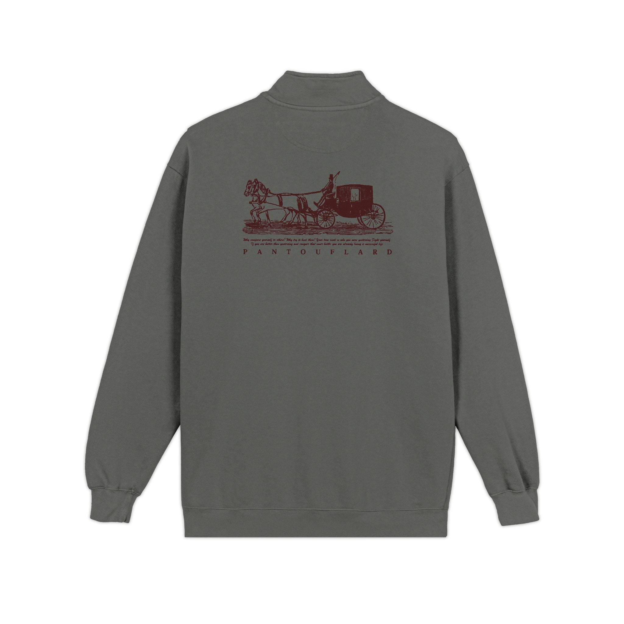 Old Money Country Club Quarter-Zip - The Heritage I (Comfort Colors 1580 Vintage Wash)