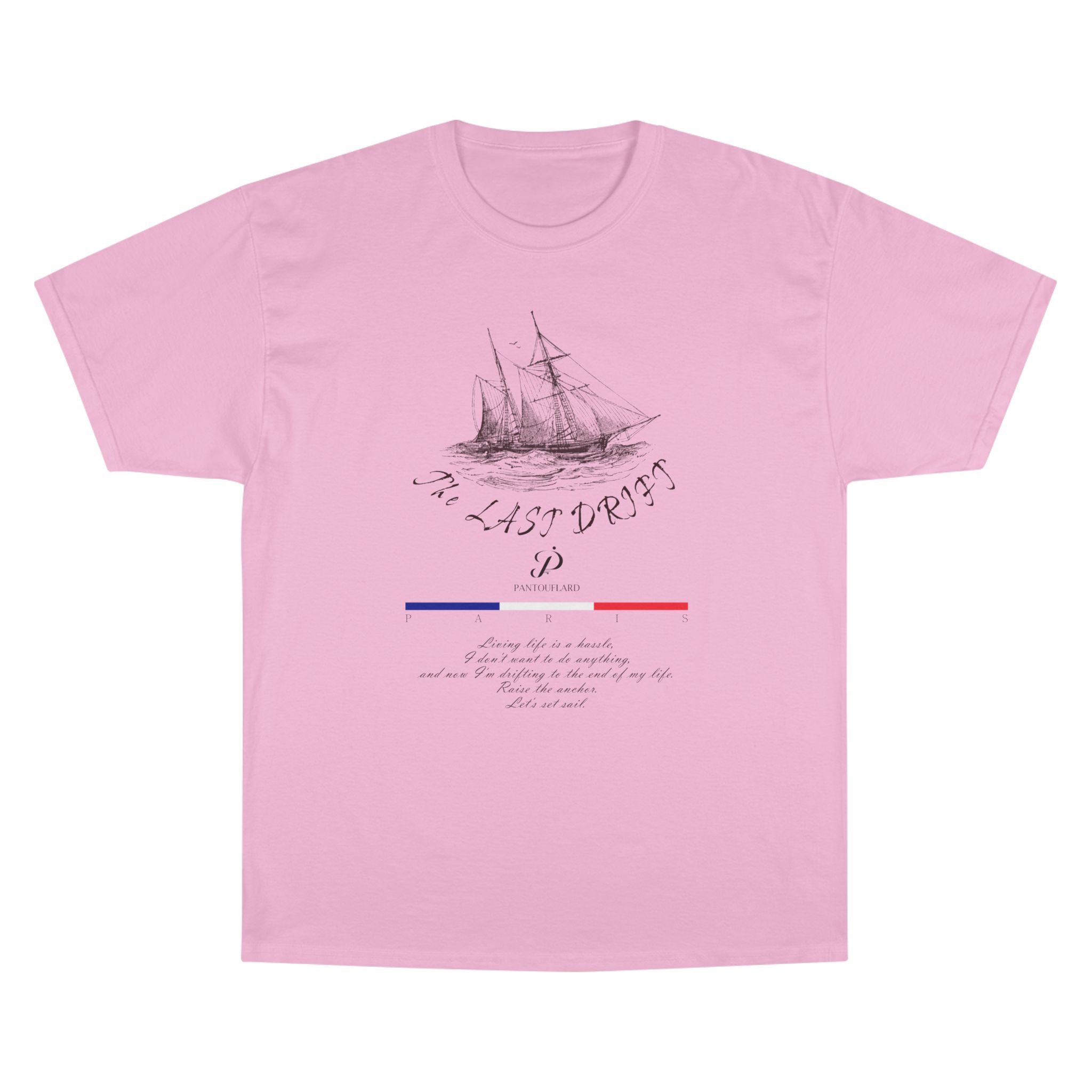 Champion Unisex White Last Drift Cotton T-Shirt