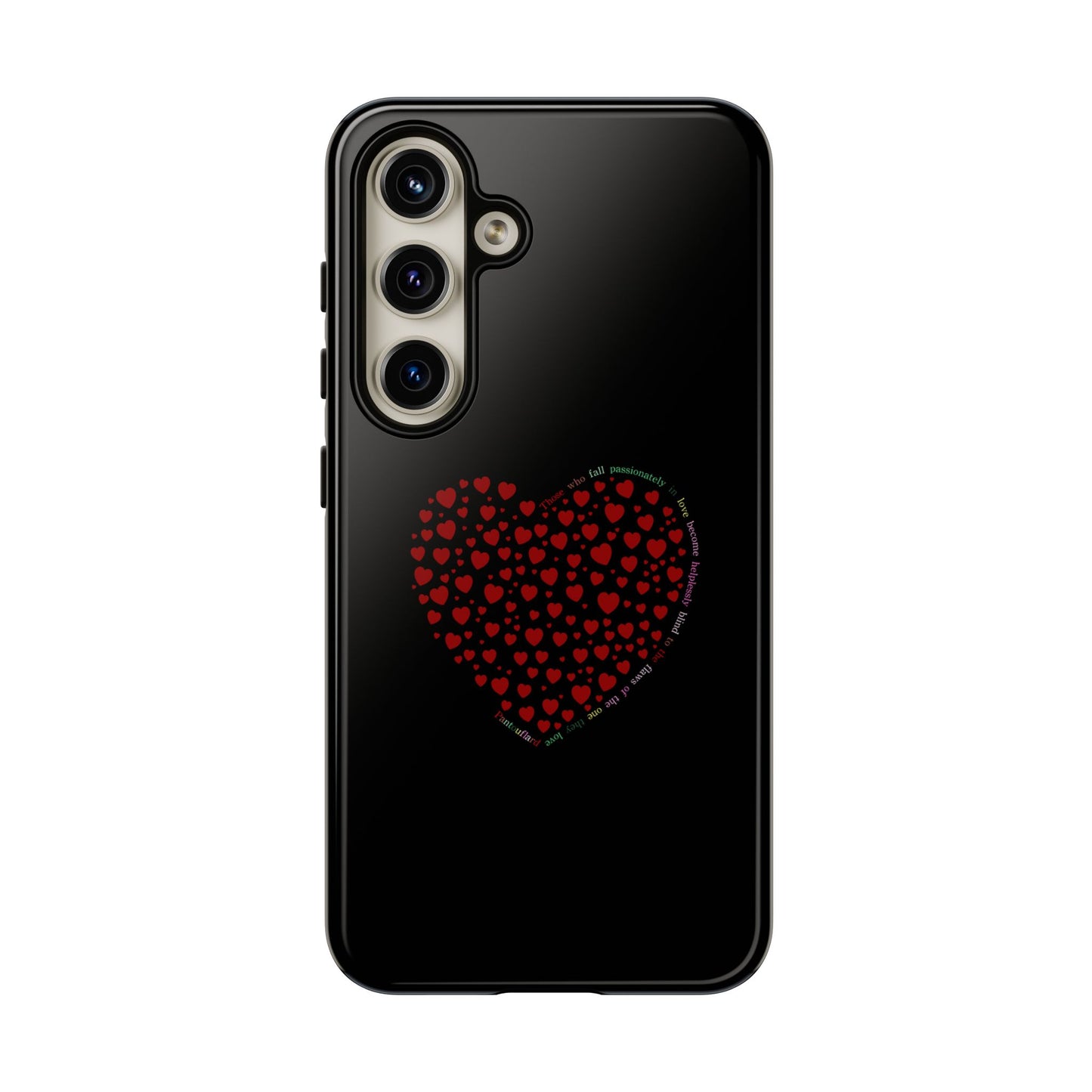 Fundas de corazón rojo para teléfonos iPhone, Galaxy, Google Pixel (54 tipos)