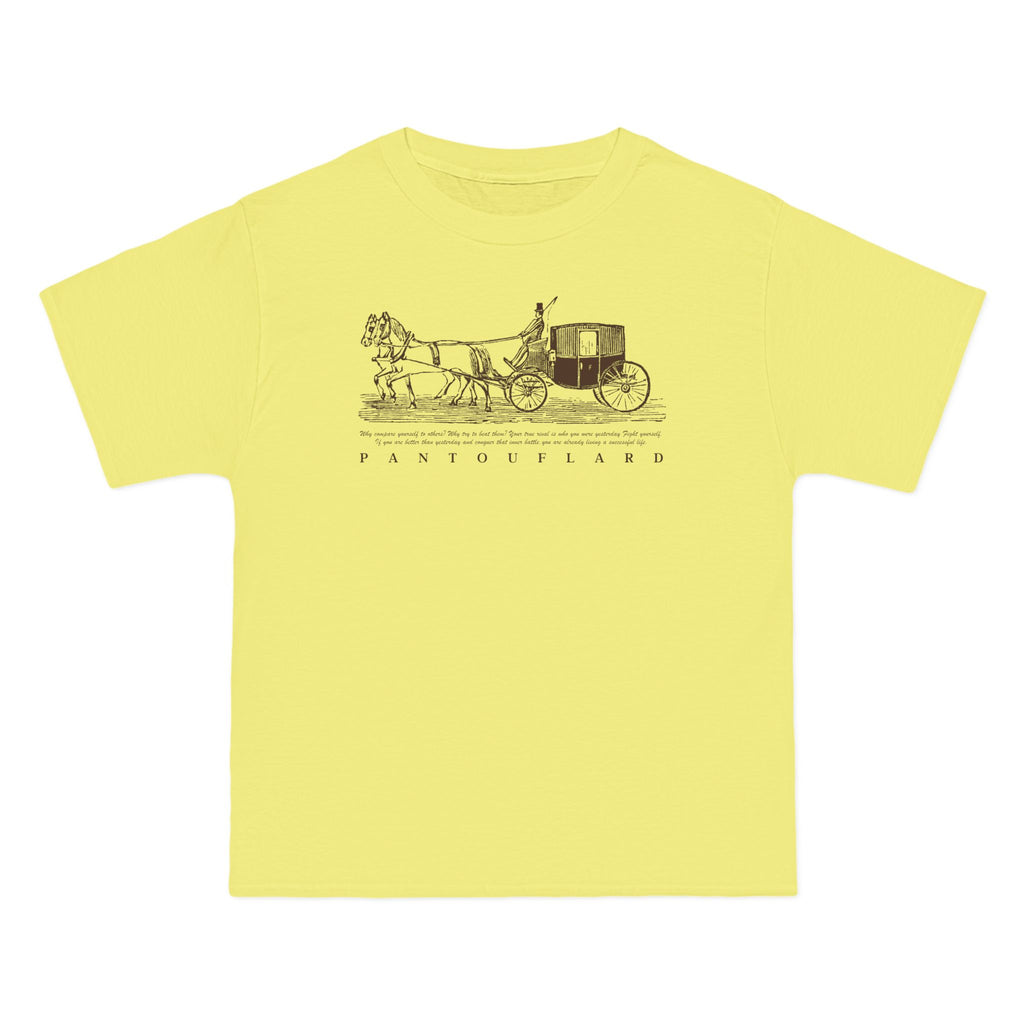 Unisex Burnt Orange Vintage Carriage Graphic 100% Cotton T-Shirt