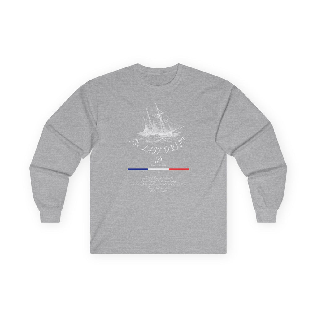 Unisex Black Last Drift Cotton Long Sleeve Tee