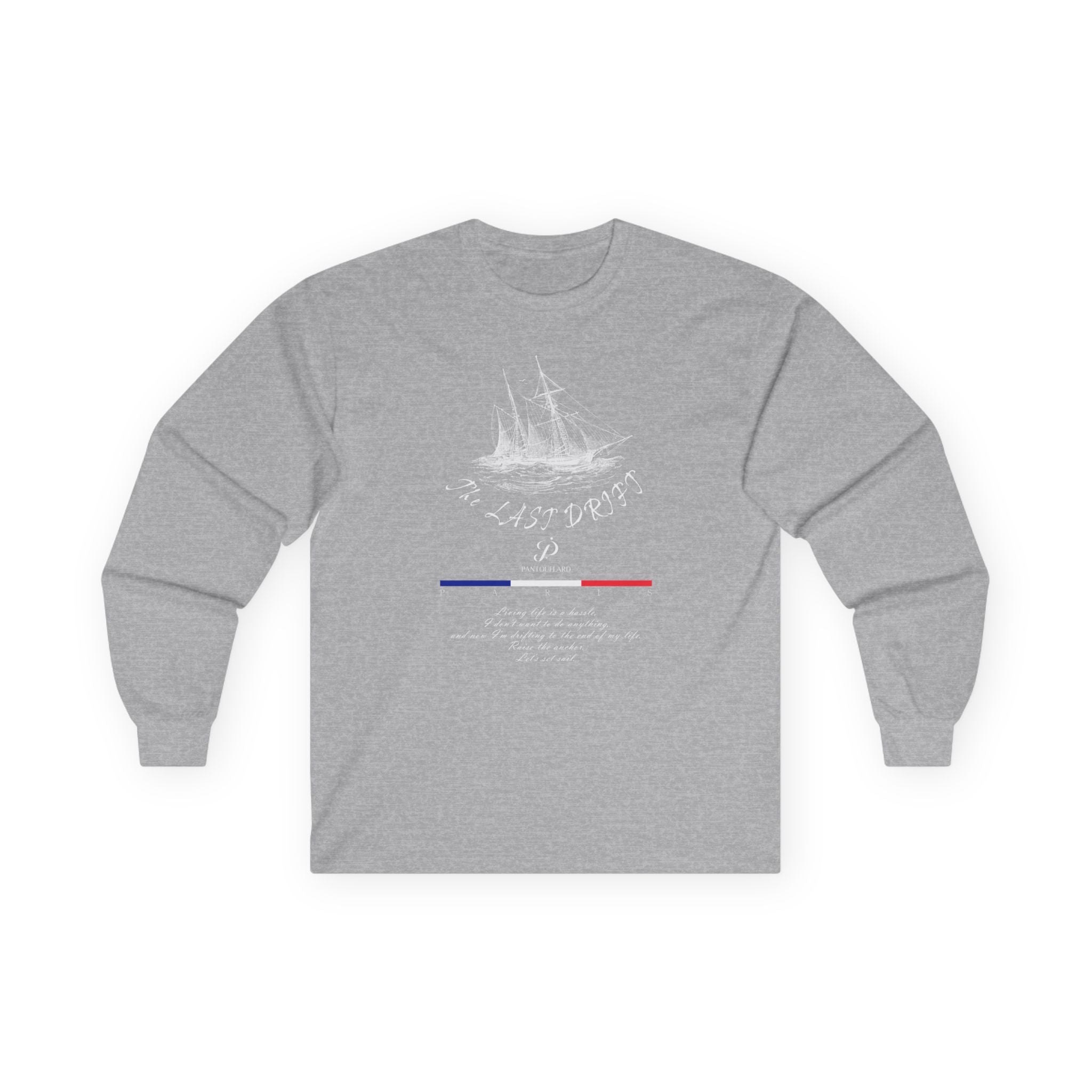 Unisex Black Last Drift Cotton Long Sleeve Tee