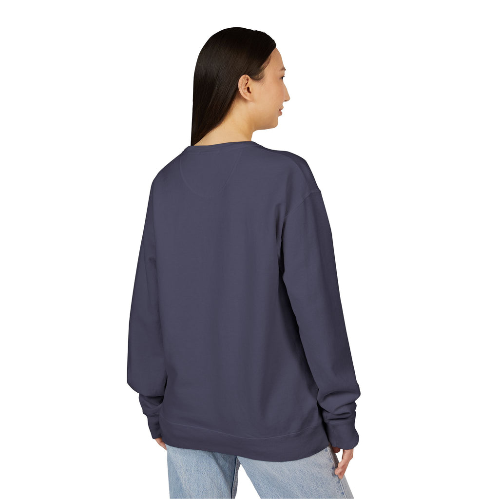 Old Money Nautical Heritage Crewneck - The Last Drift II (Paris Aesthetic Garment-Dyed Sweatshirt)