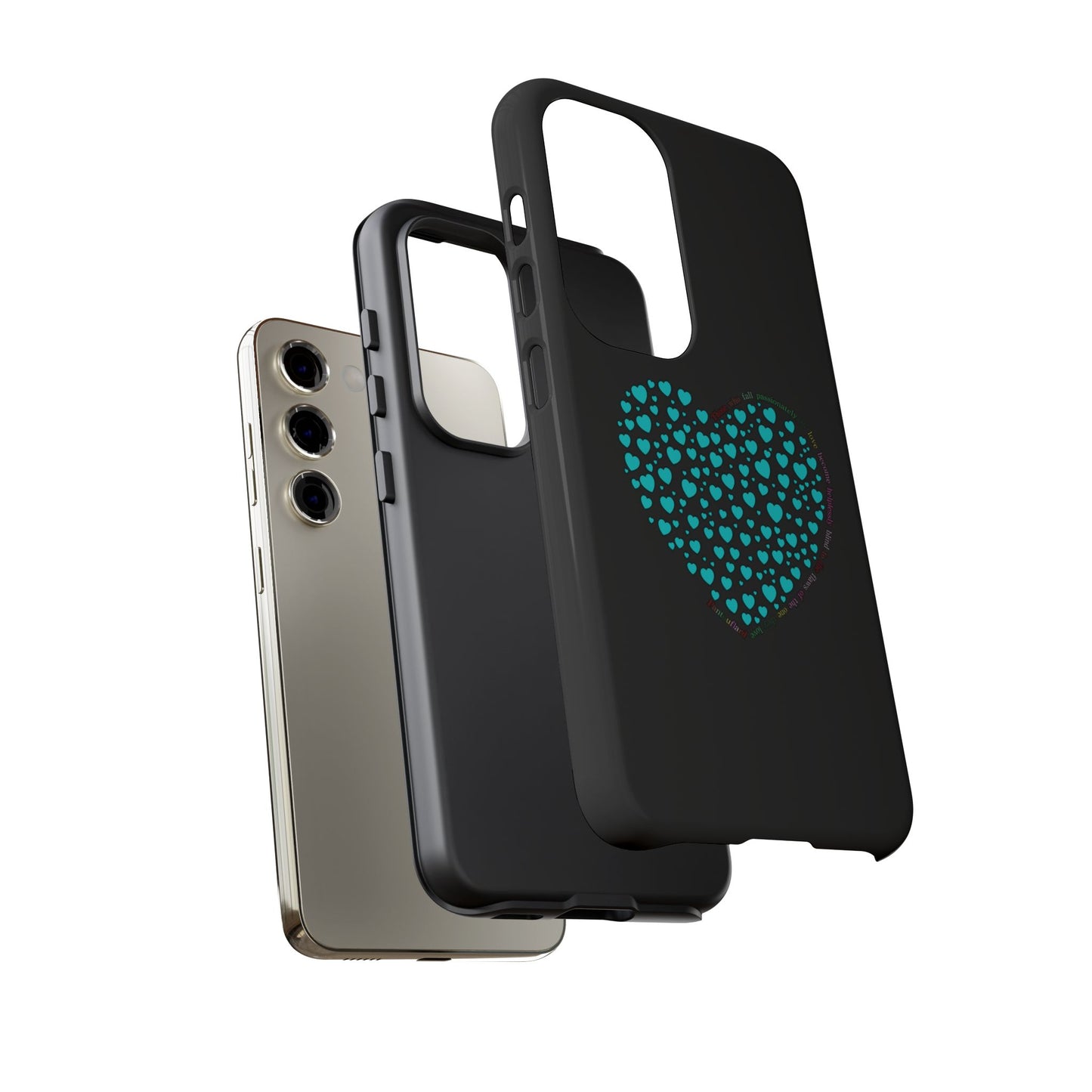 Fundas Mint Heart para teléfonos iPhone, Galaxy, Google Pixel (54 tipos)
