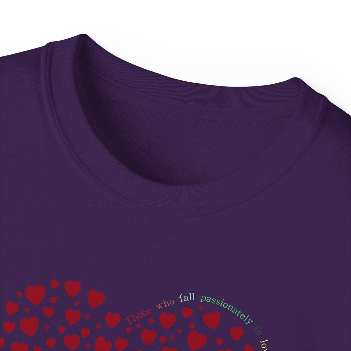 Red Heart Unisex Kurzarm-T-Shirt