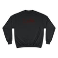 Old Money Equestrian Champion Crewneck - Royal Burgundy Carriage (Authentic Varsity Heritage)
