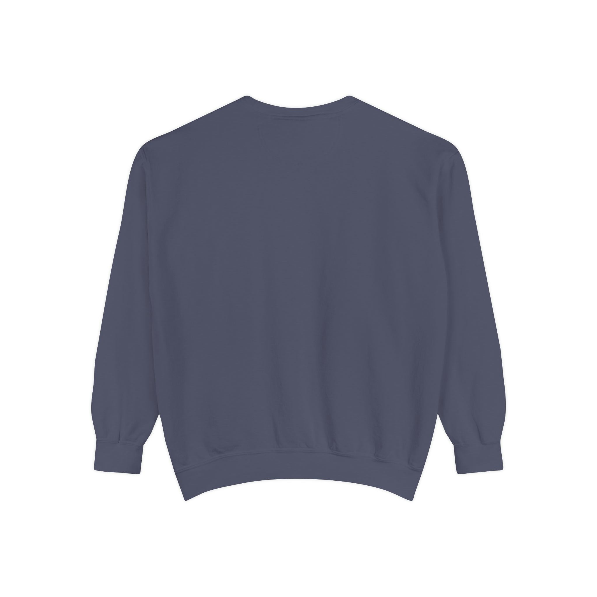 Unisex White Pantouflard Carriage Cotton Blend Sweatshirt