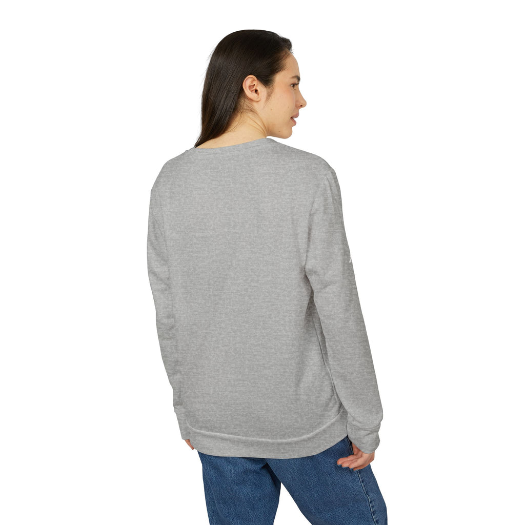 Unisex Royal Blue Kitschy Cassiopeia Constellation BCI Cotton Adidas Sweatshirt