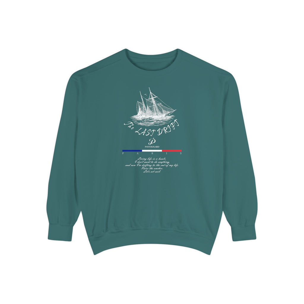 Unisex Navy Last Drift Cotton Blend Sweatshirt