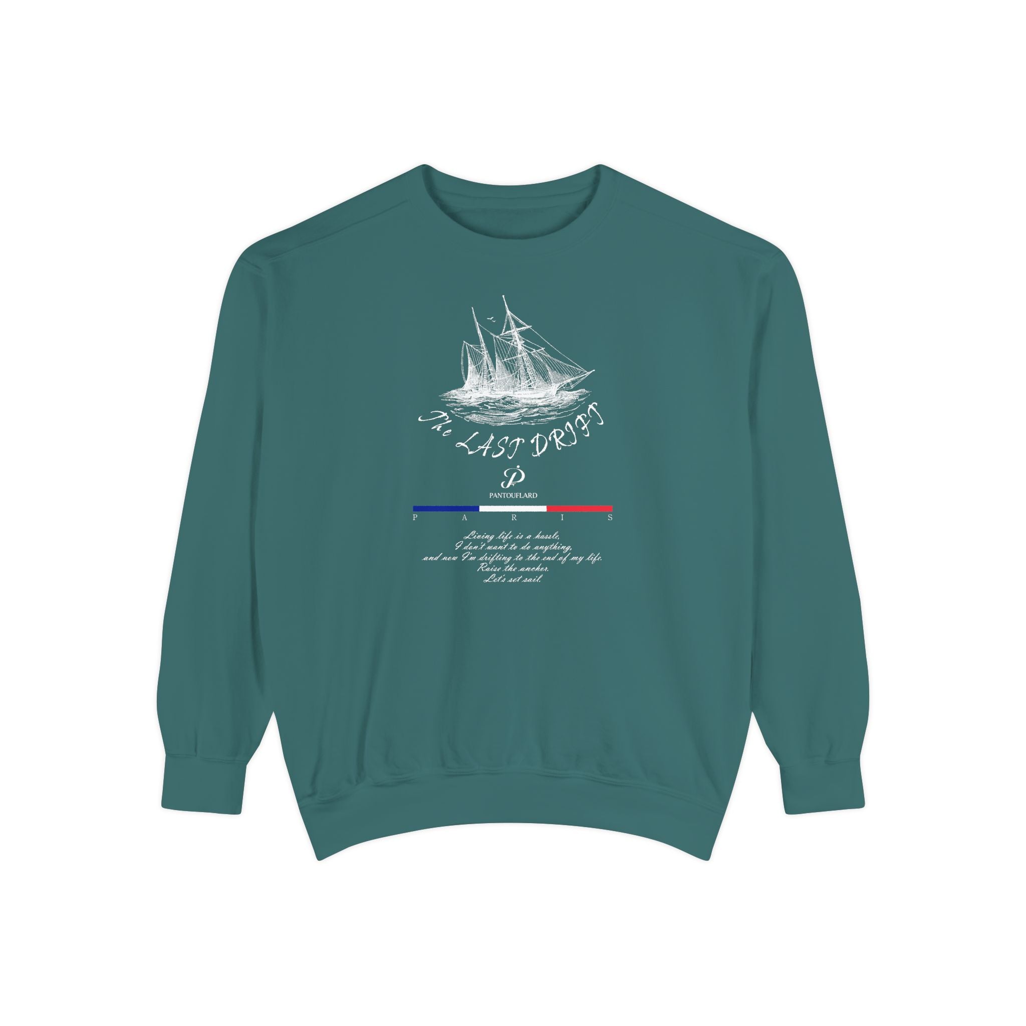 Unisex Navy Last Drift Cotton Blend Sweatshirt