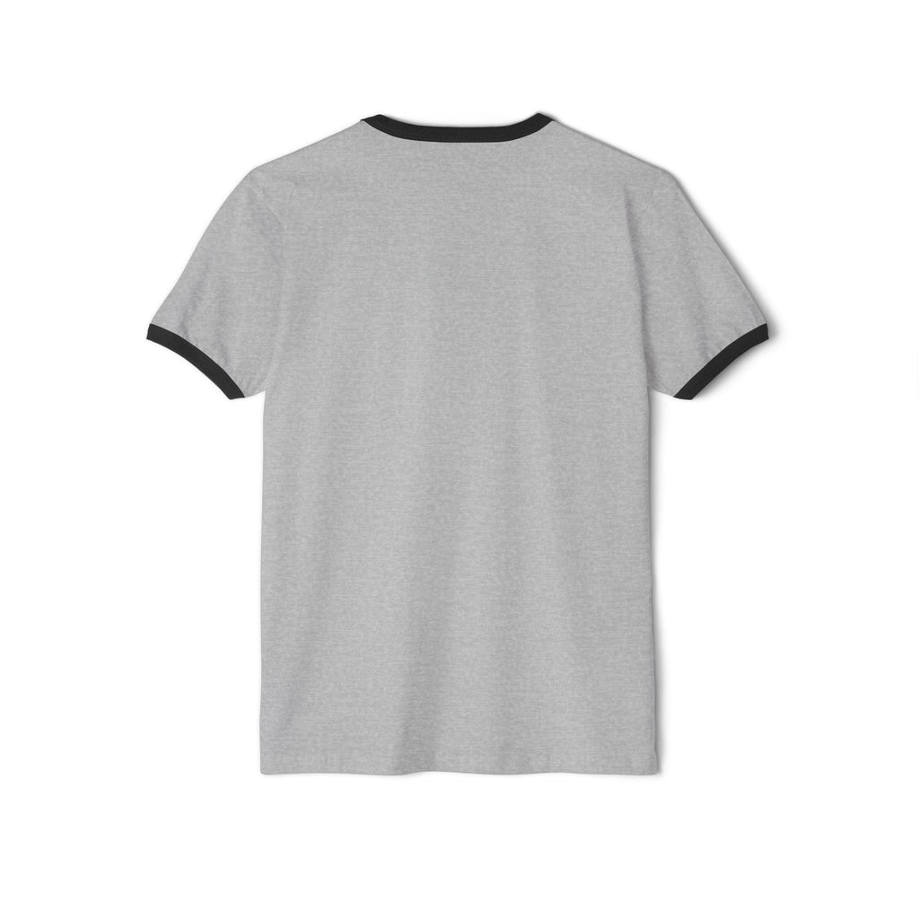 Cassiopeia Constellation Graphic Ringer T-Shirt - W-Shape Astronomy Cotton Tee