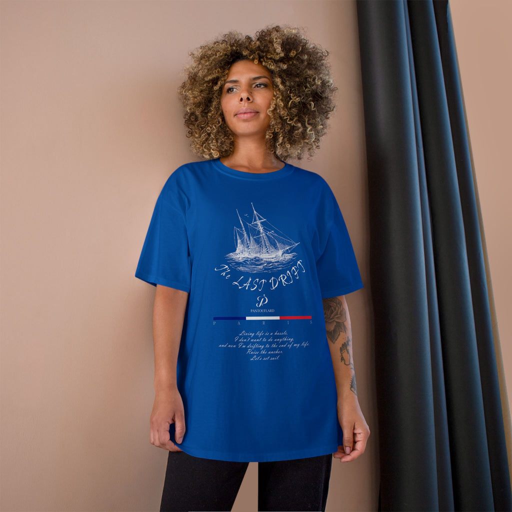 Champion Unisex Black Last Drift Cotton T-Shirt