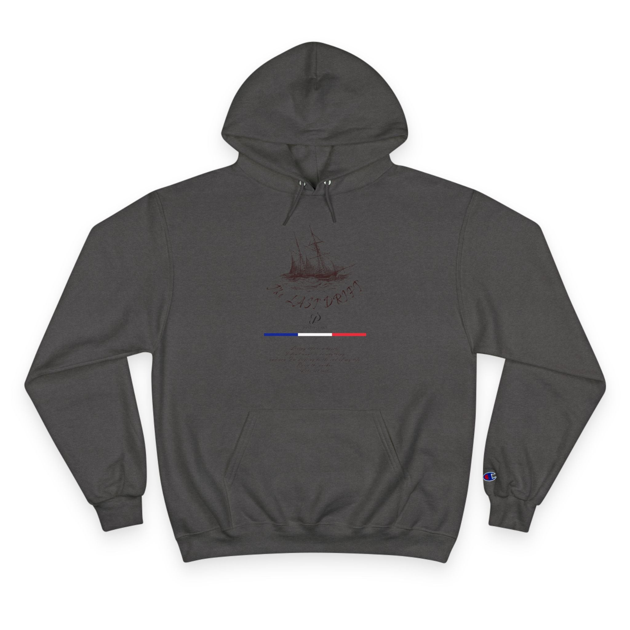 Old Money Nautical Heritage Hoodie - The Last Drift I (Champion Authentic Eco-Fleece)