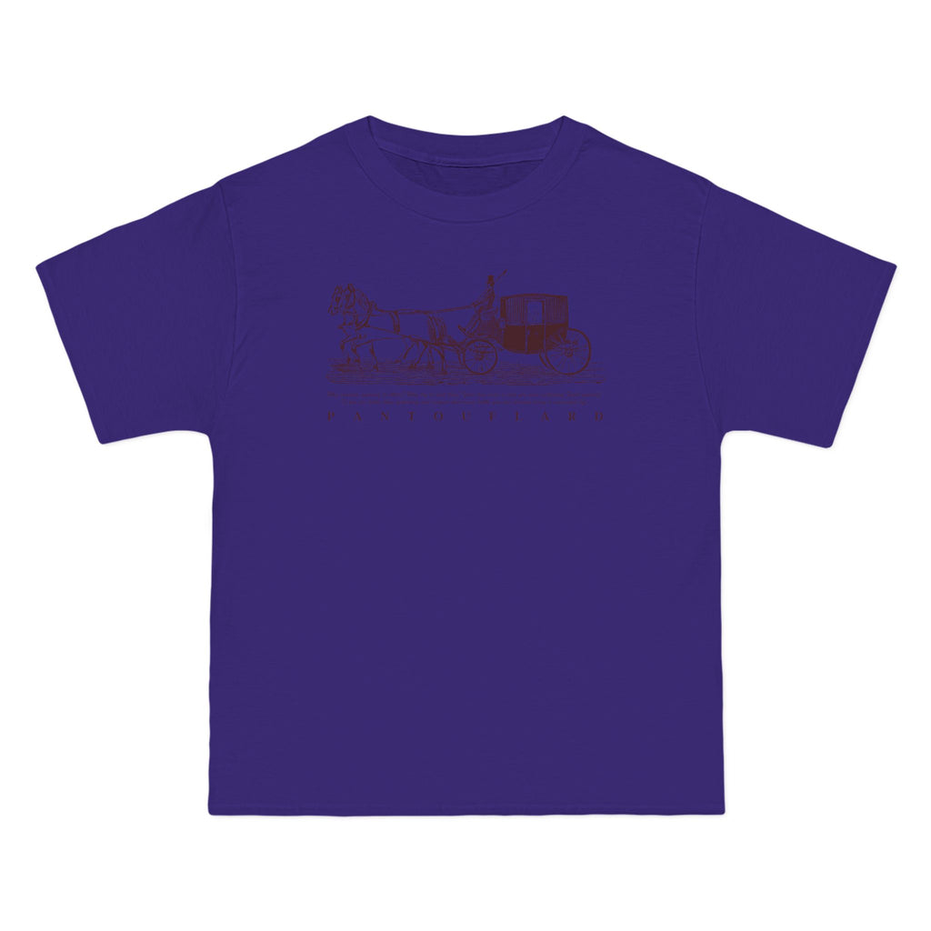 Unisex Burnt Orange Vintage Carriage Graphic 100% Cotton T-Shirt