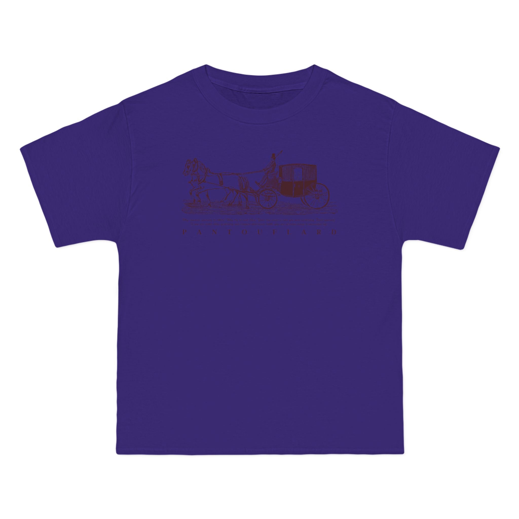Unisex Burnt Orange Vintage Carriage Graphic 100% Cotton T-Shirt